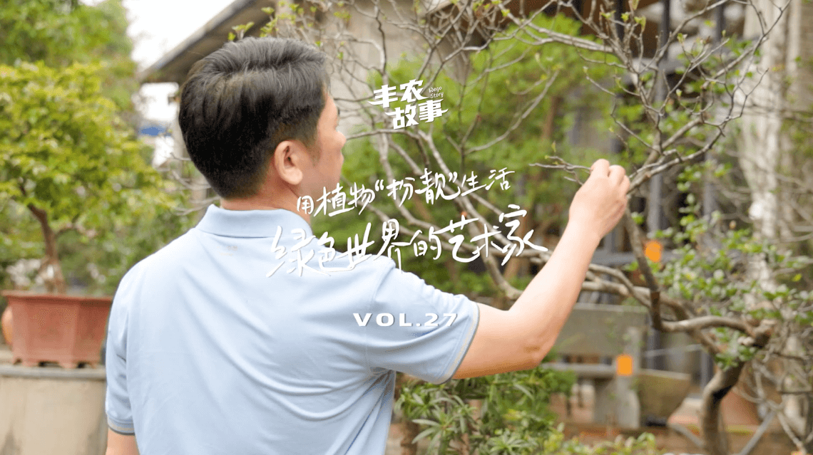 17年，他用一草一木去点亮了一个个家。